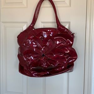 Beautiful one of a kind red bag